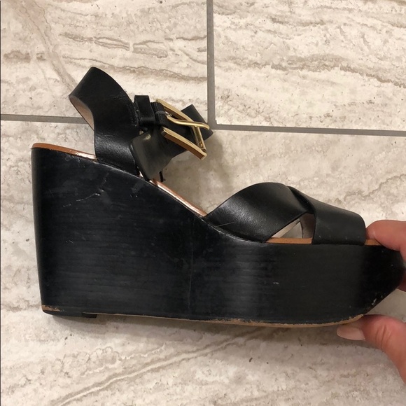 Michael Kors black wedges - Picture 8 of 8